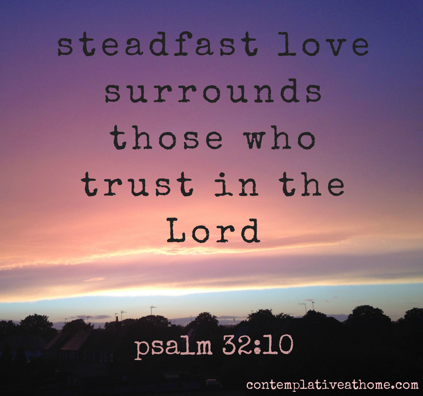 psalm 32.10